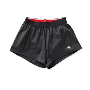 Tracksmith Women's Session Speed Shorts, Charcoal, XS